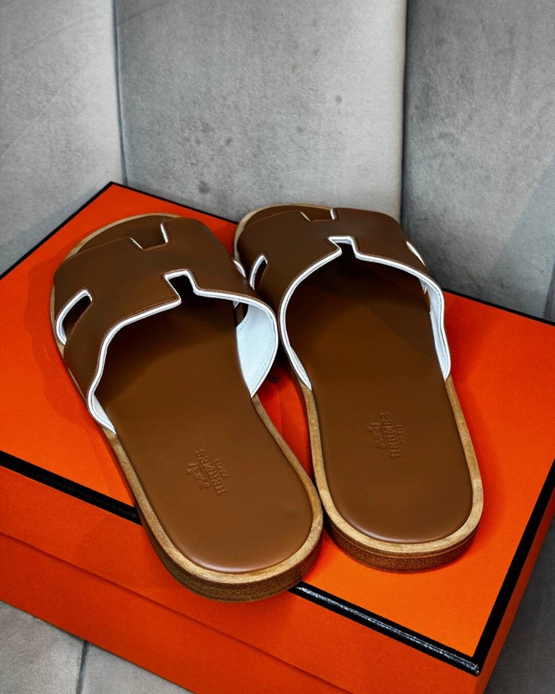 Тапки Hermes