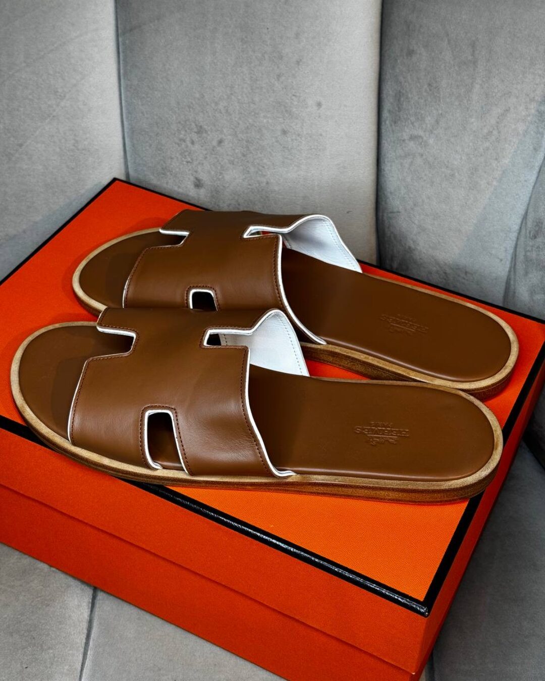 Тапки Hermes