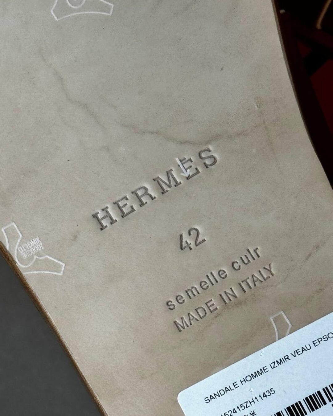 Тапки Hermes