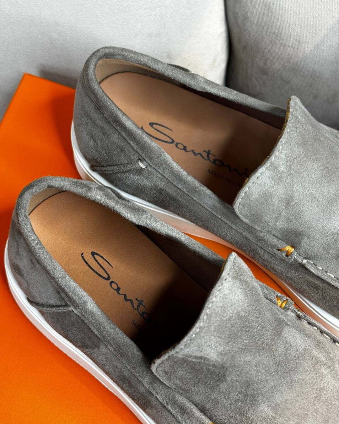 Лоферы Santoni