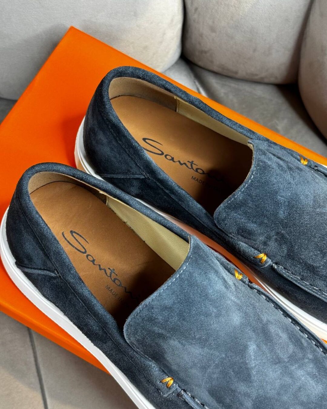 Лоферы Santoni