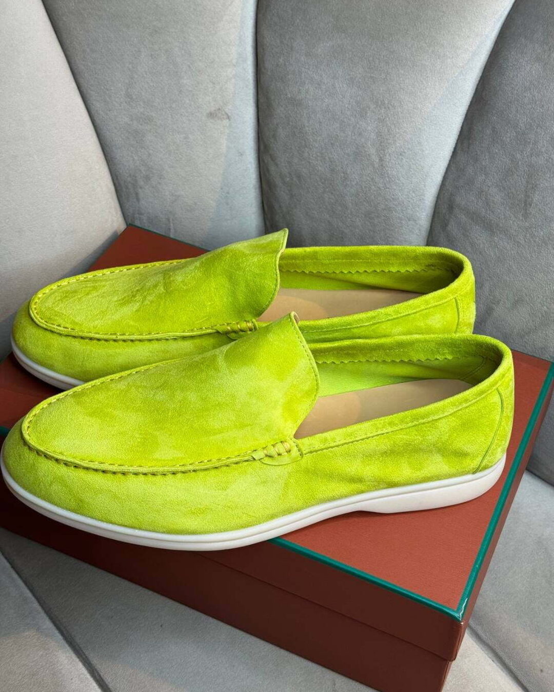 Лоферы Loro Piana Light Yellow