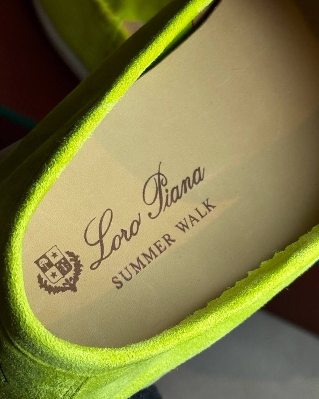 Лоферы Loro Piana Light Yellow