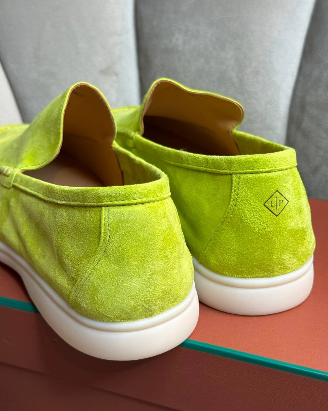 Лоферы Loro Piana Light Yellow