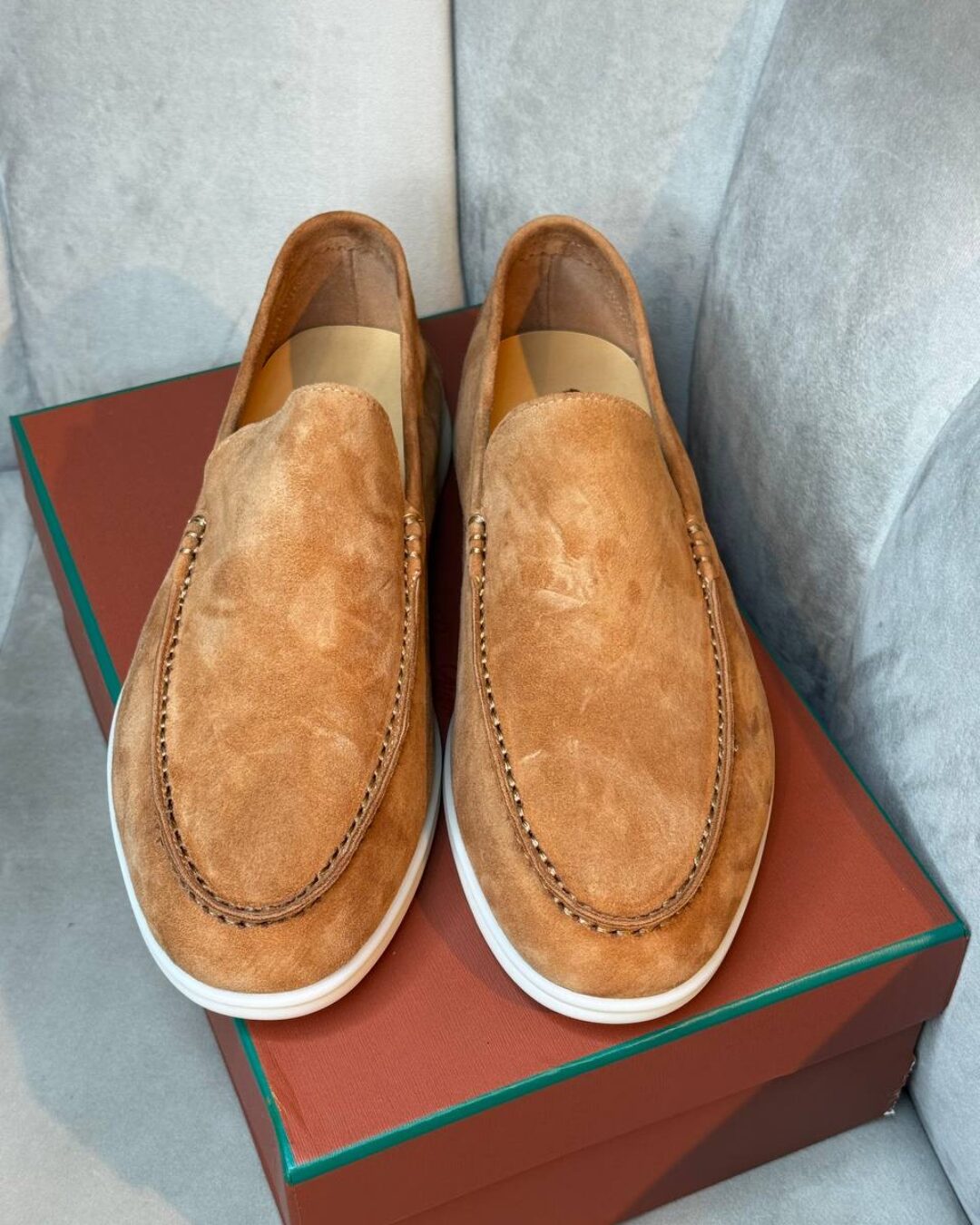 Лоферы Loro Piana Caramel