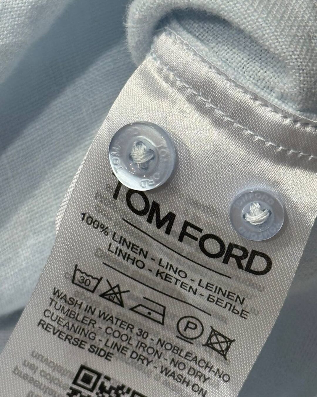 Льняная рубашка Tom Ford