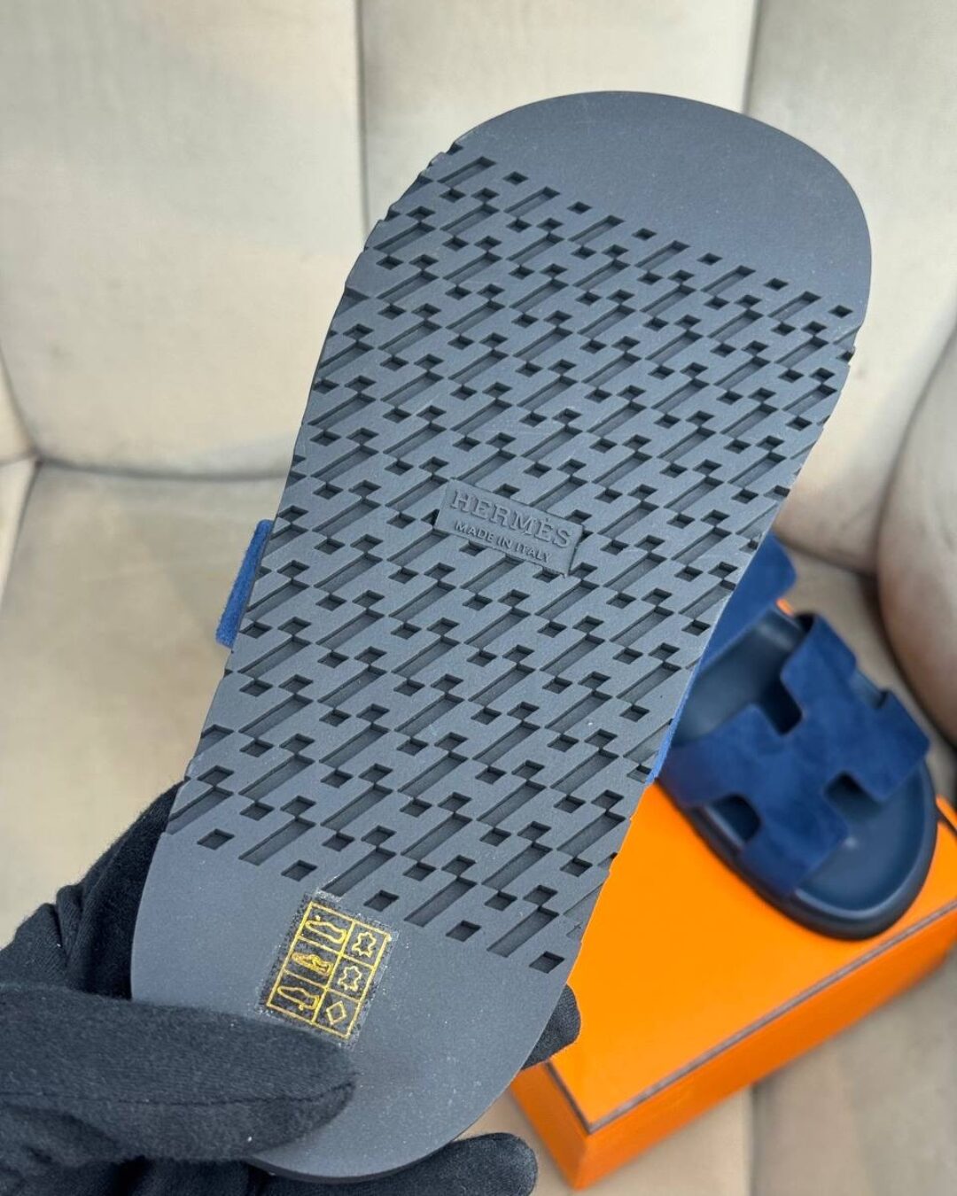 Тапки Hermes