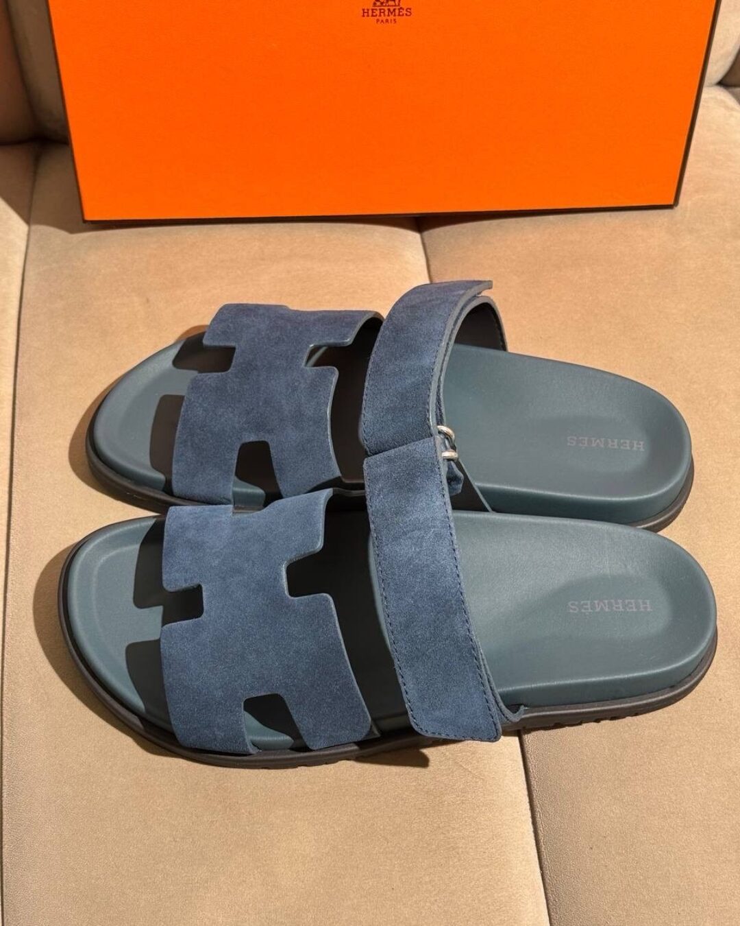 Тапки Hermes