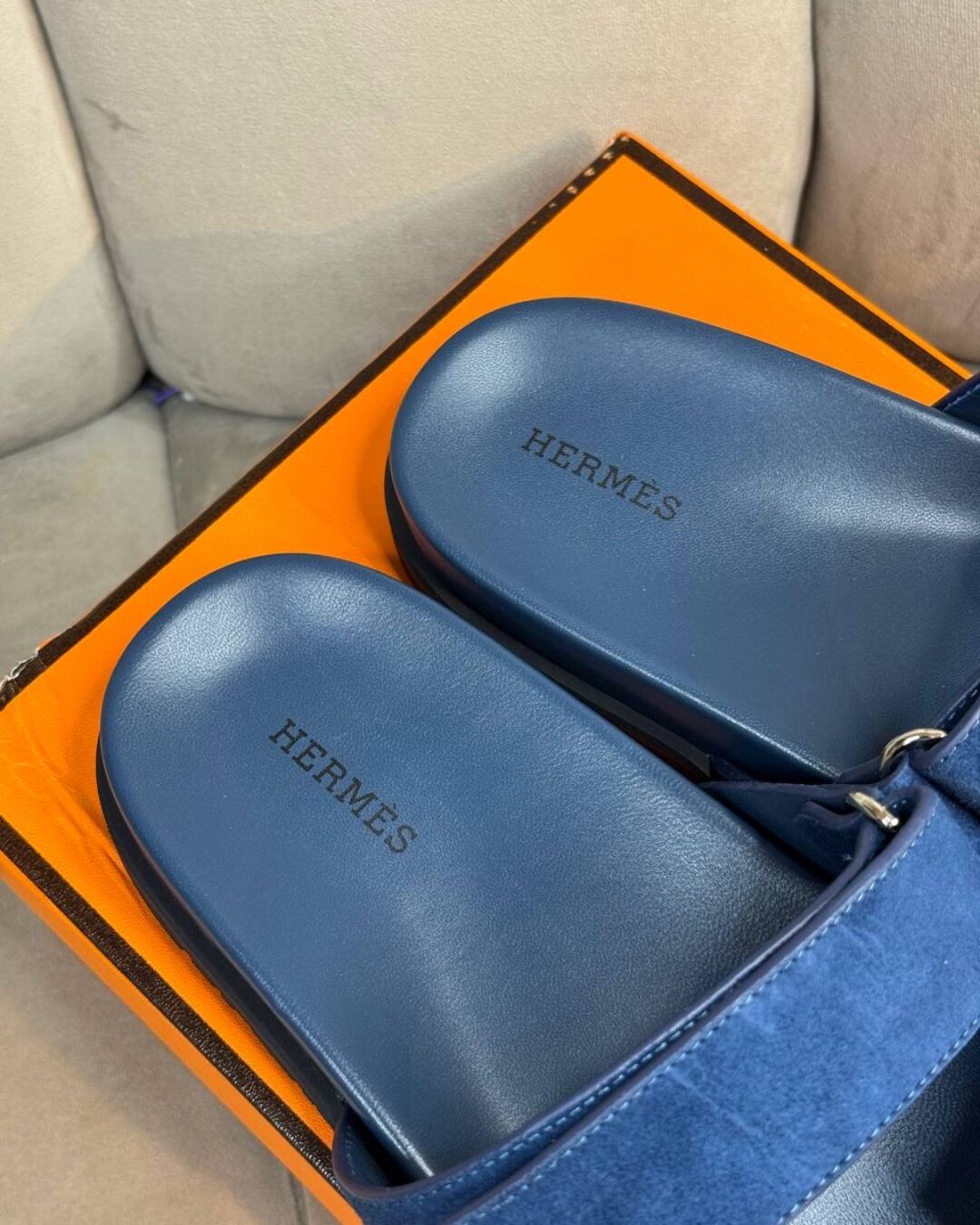Тапки Hermes