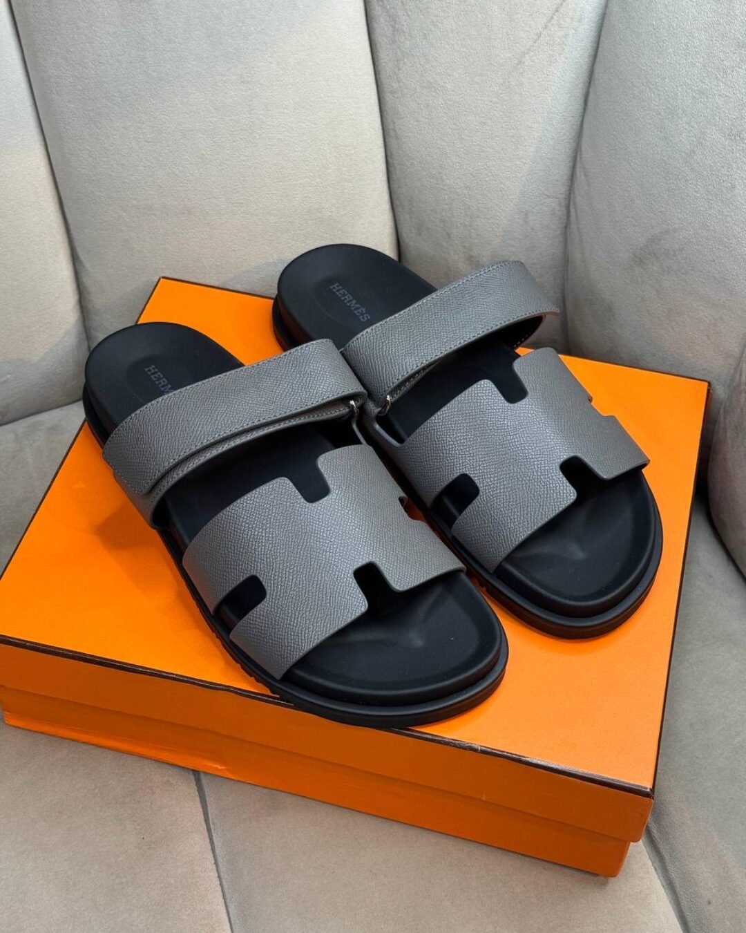 Тапки Hermes