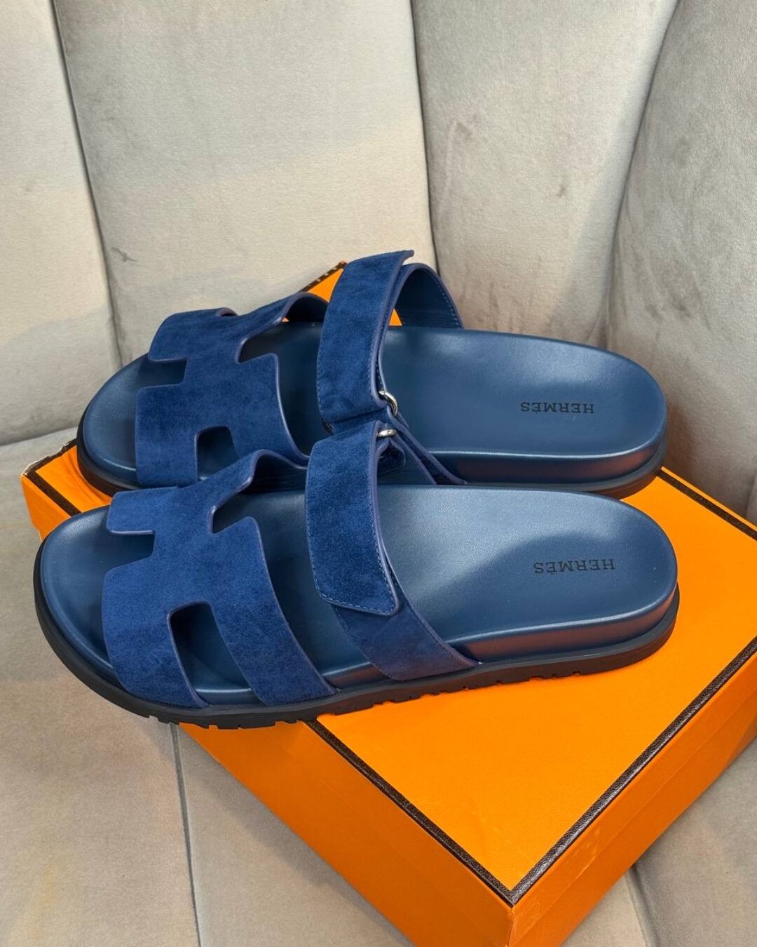 Тапки Hermes