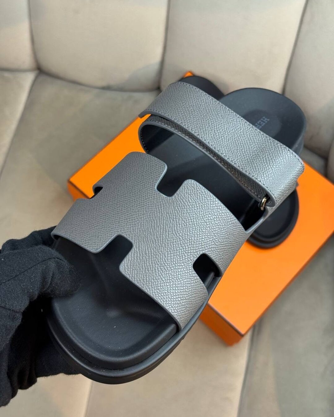 Тапки Hermes