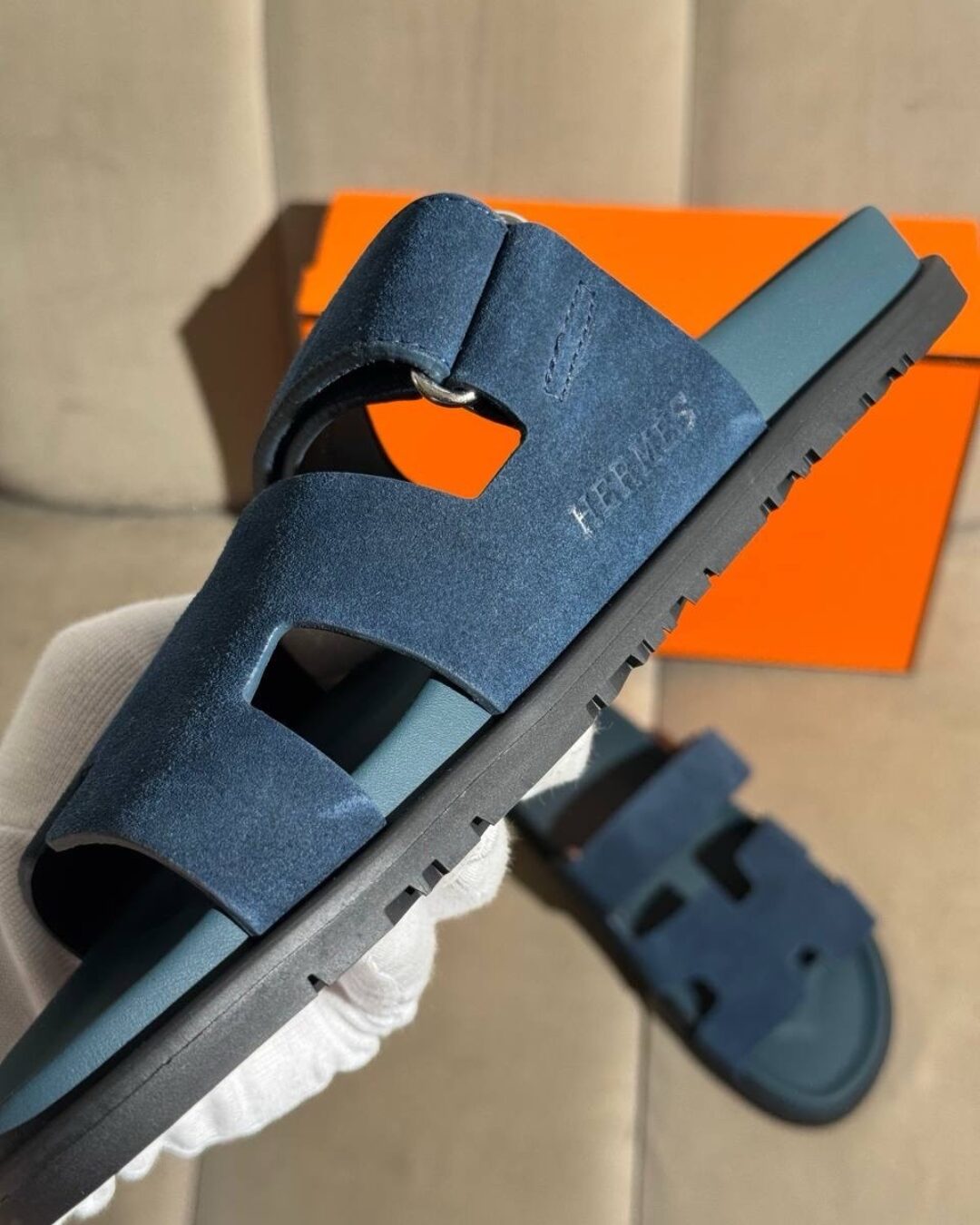 Тапки Hermes