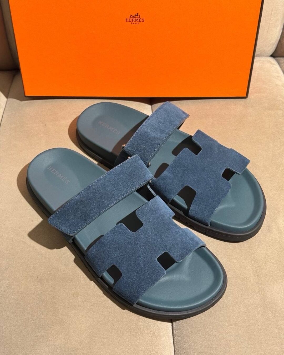 Тапки Hermes