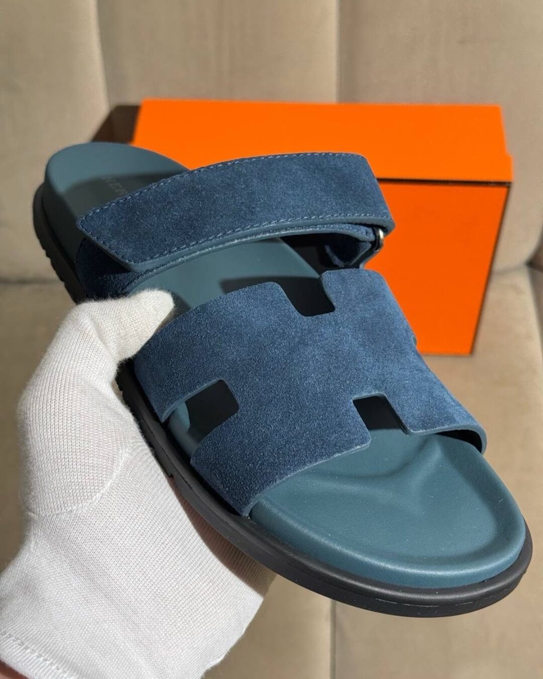 Тапки Hermes