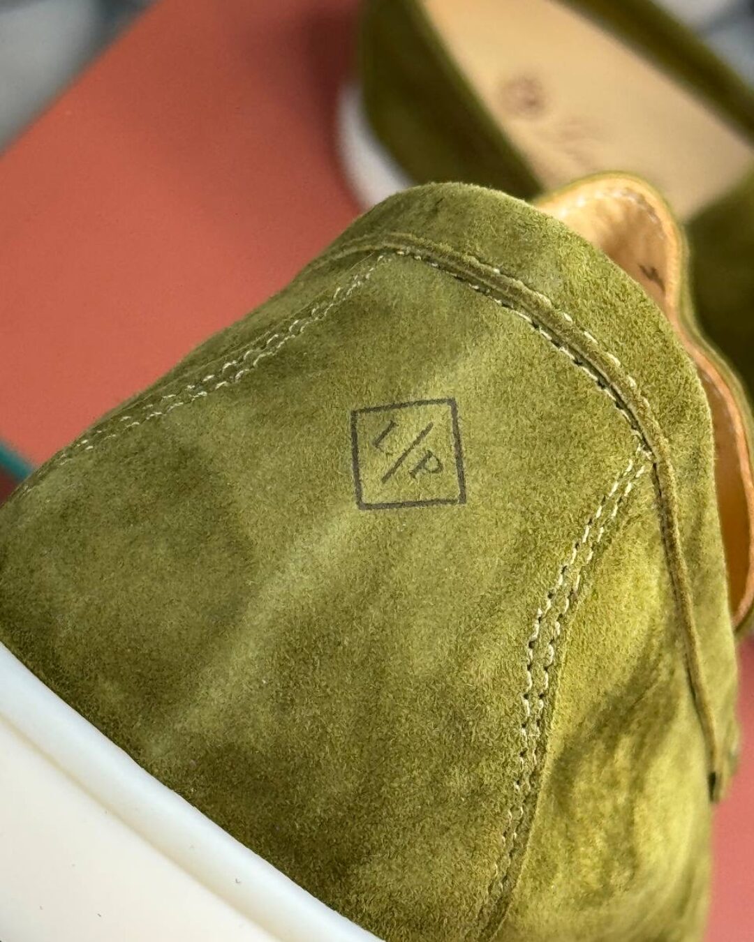 Лоферы Loro Piana Bright Chartreuse