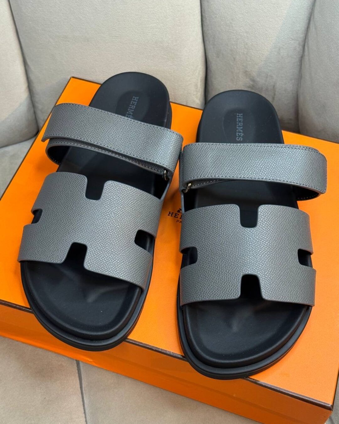 Тапки Hermes