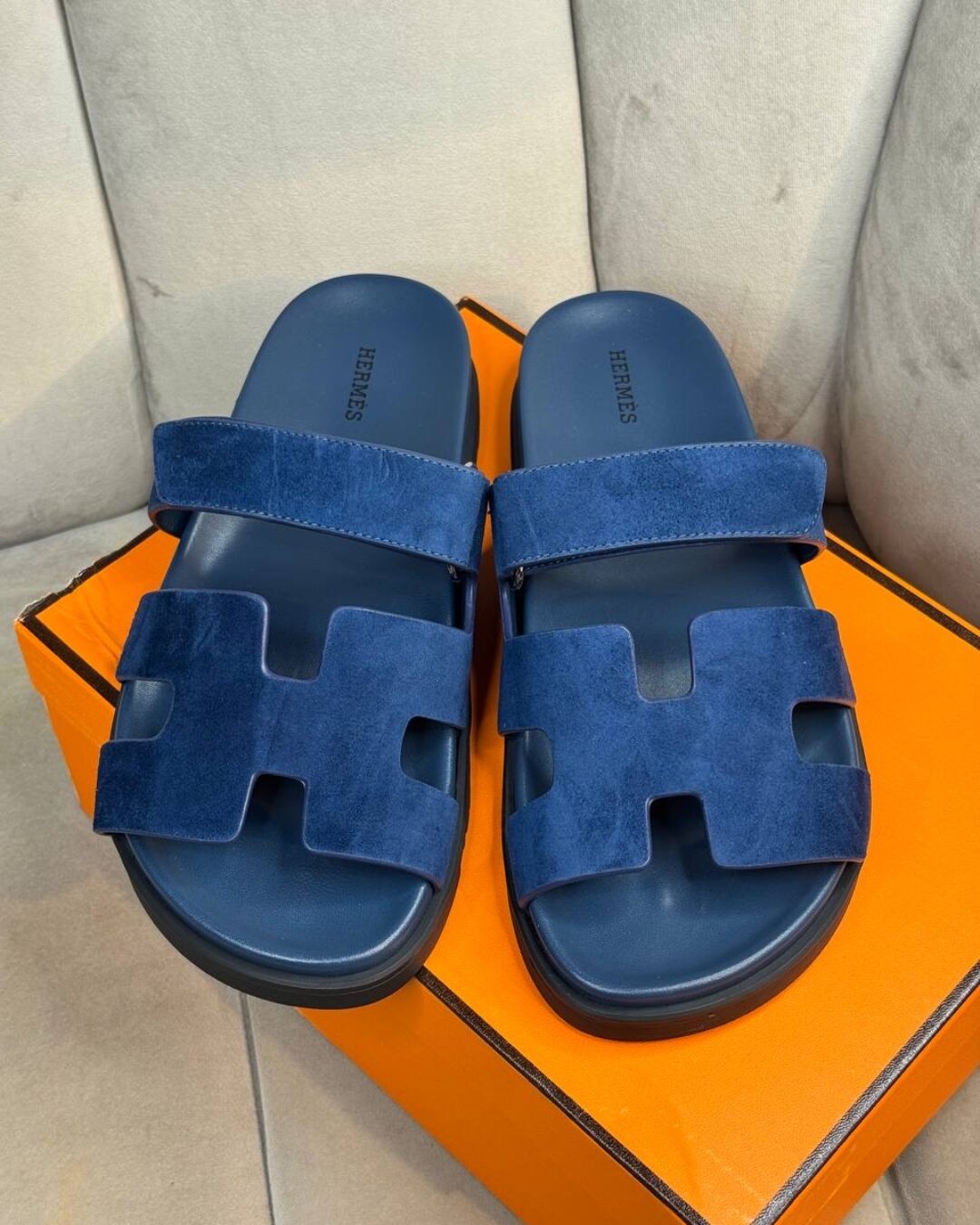 Тапки Hermes