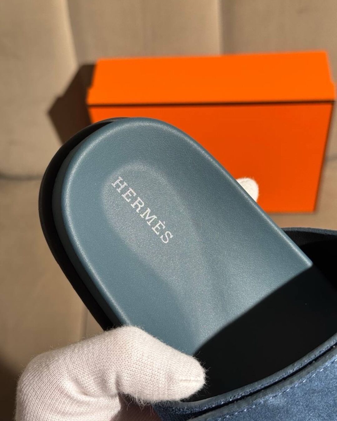 Тапки Hermes