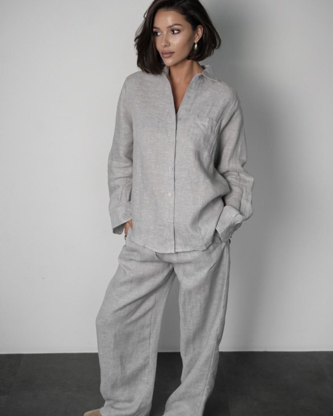Льняной костюм Loro Piana