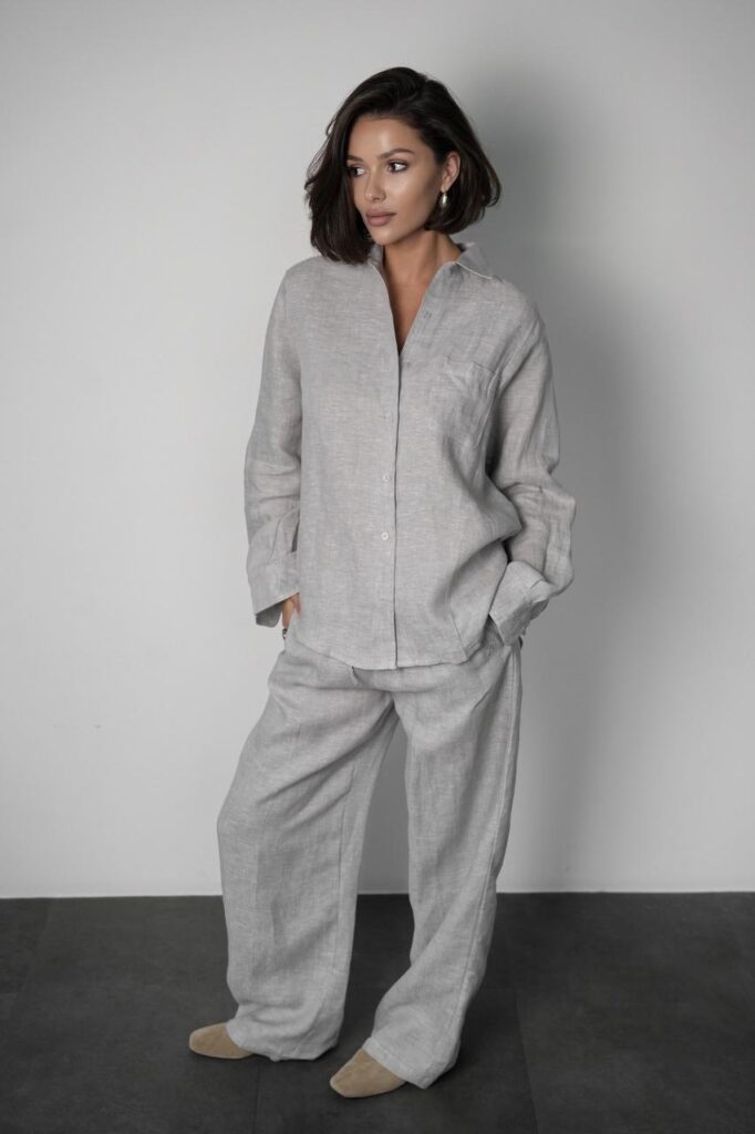 Льняной костюм Loro Piana