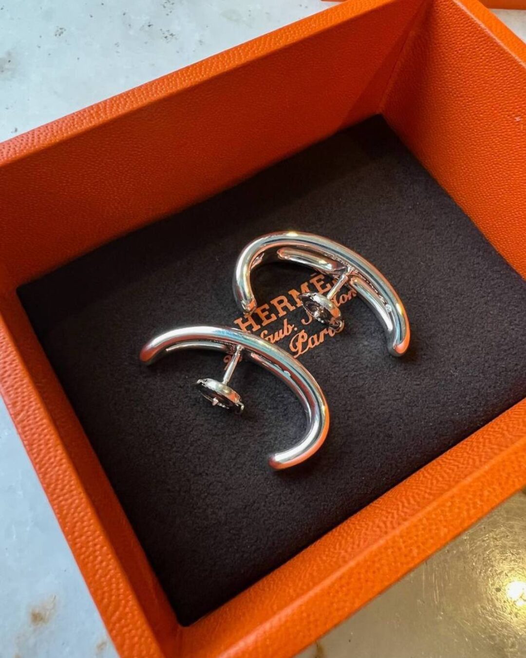 Серьги Hermes
