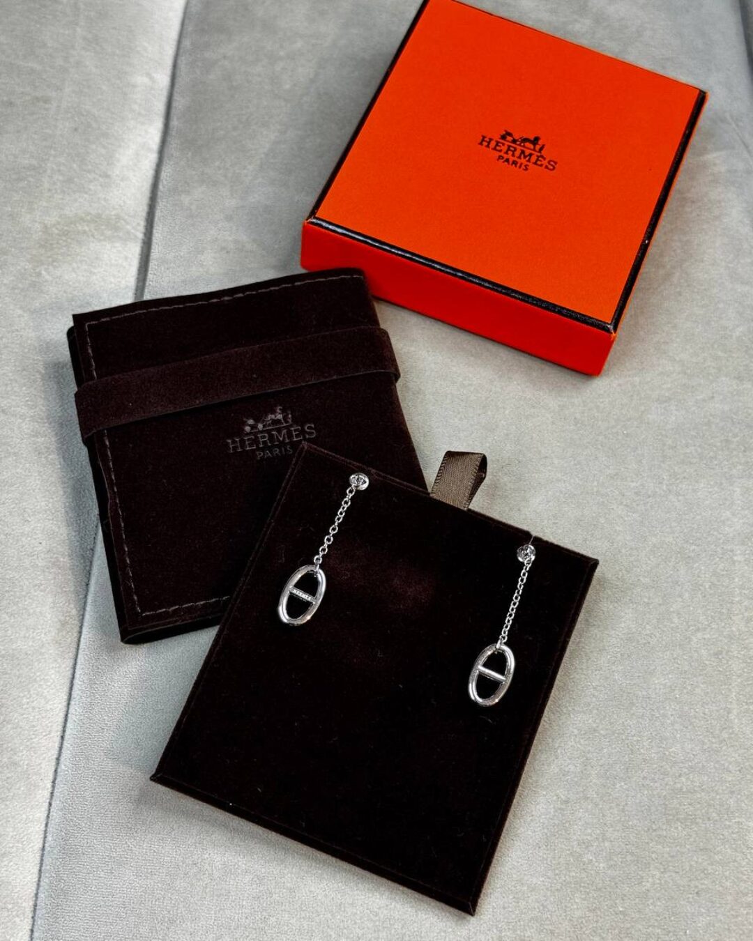 Серьги Hermes