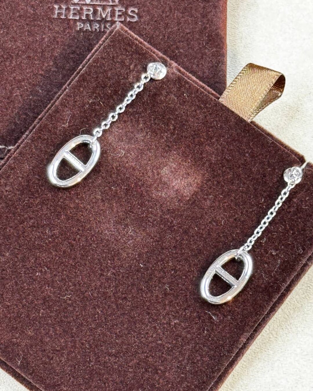 Серьги Hermes