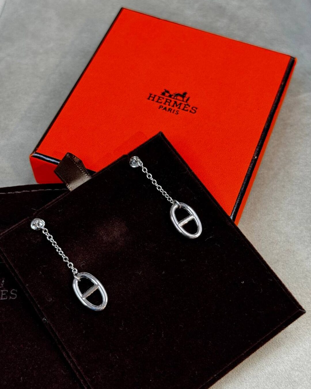 Серьги Hermes