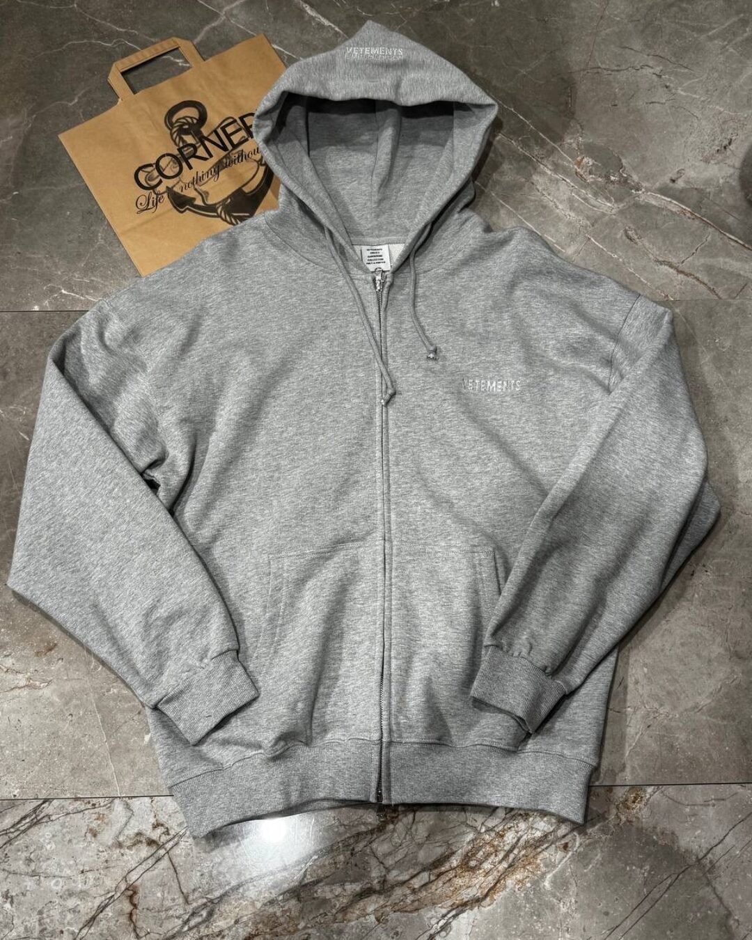 Zip-Худи Vetements