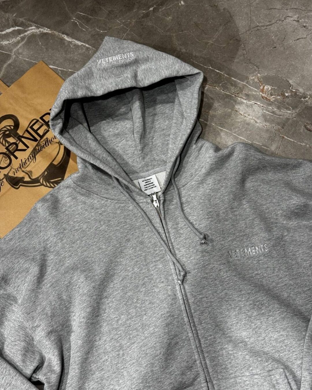 Zip-Худи Vetements