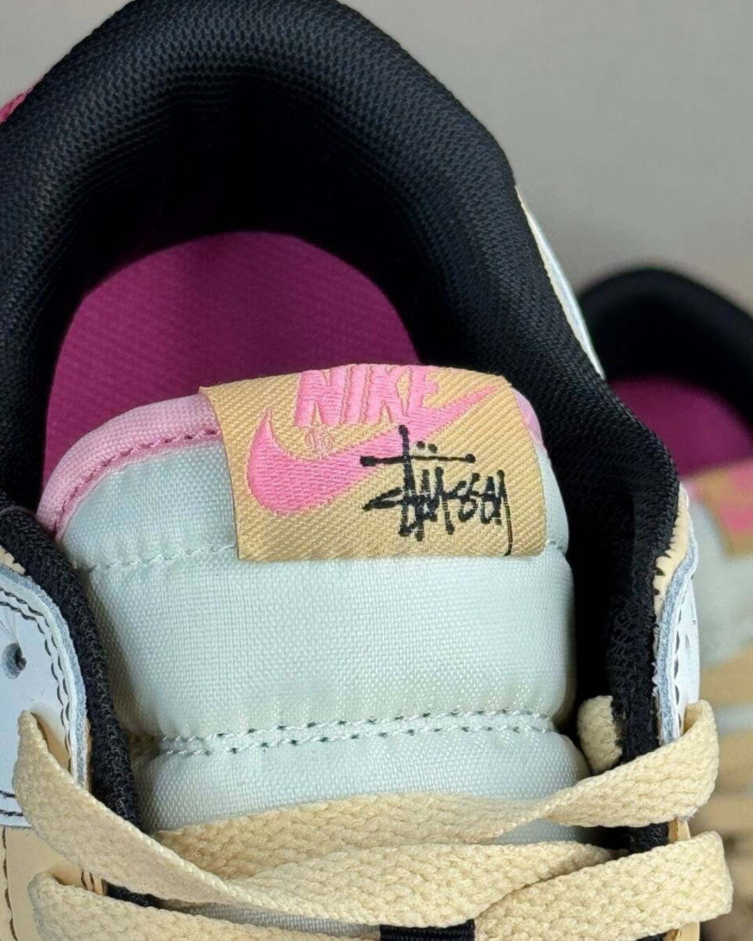 Кеды Nike Dunk Low Retro x Stussy