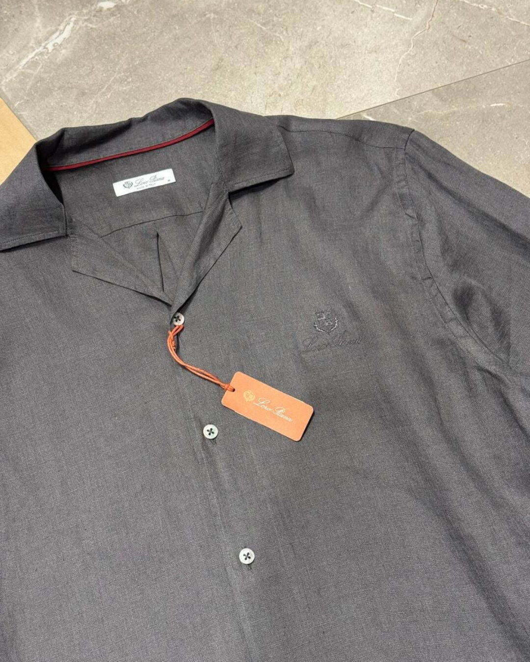 Льняная рубашка Loro Piana