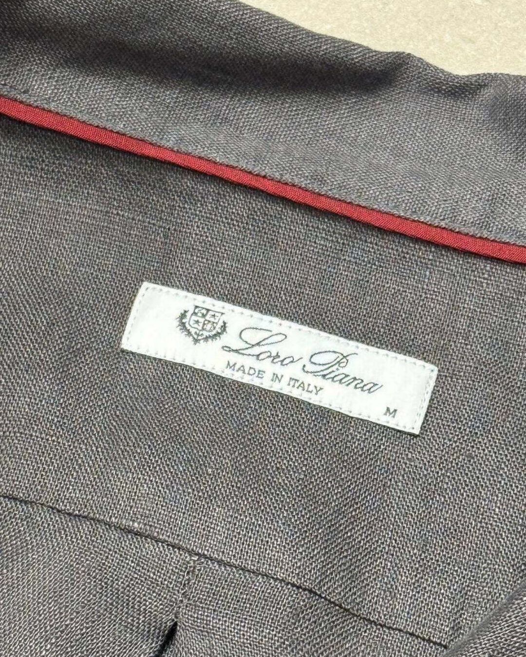 Льняная рубашка Loro Piana