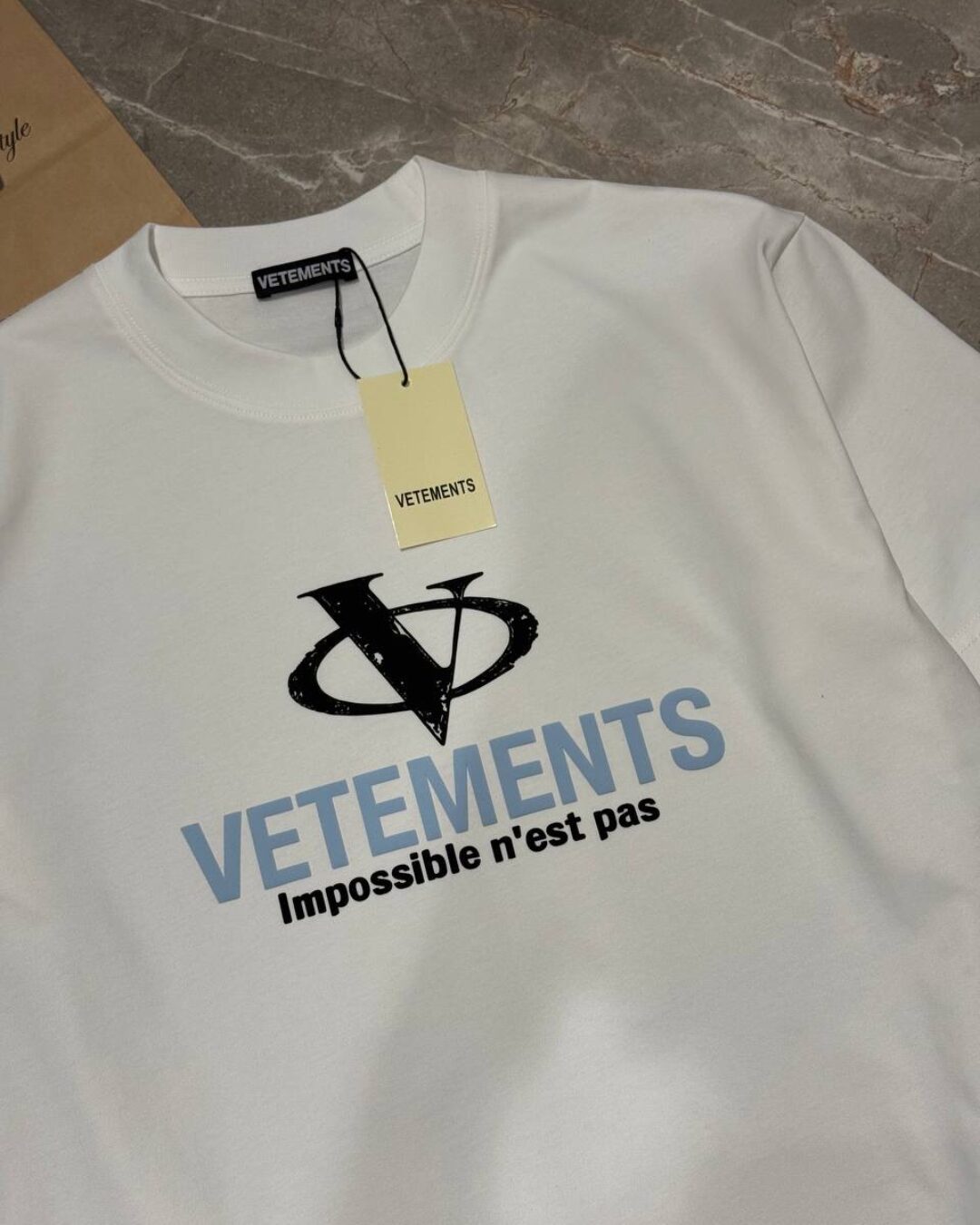 Футболка Vetements Sport Logo