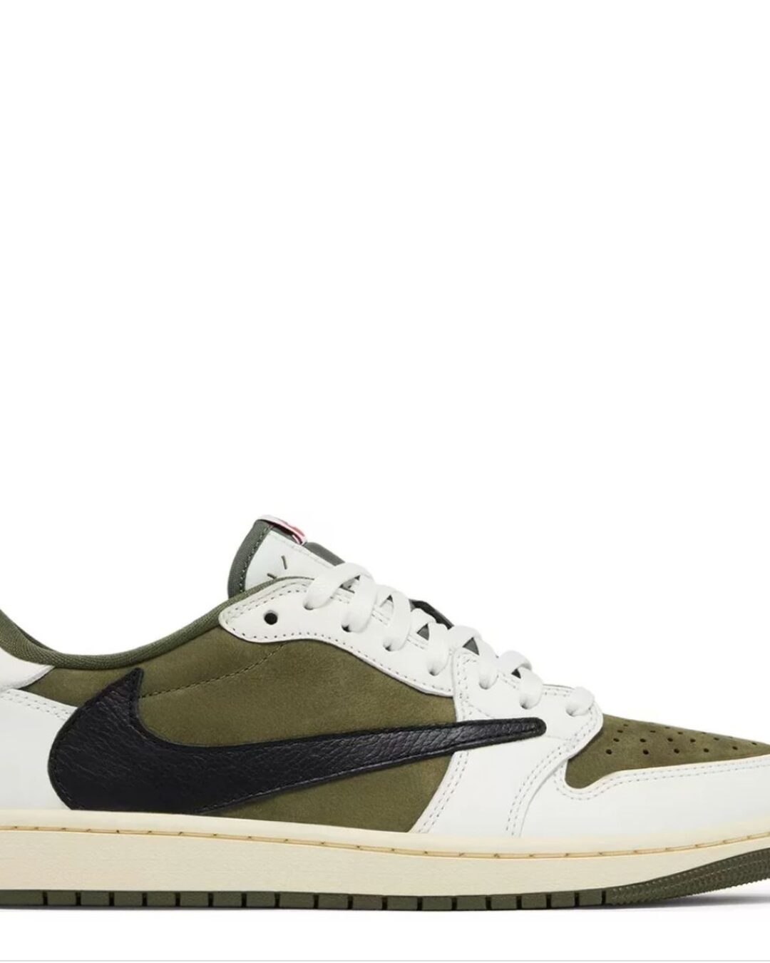 Кеды Travis Scott x Air Jordan 1 Retro Low OG SP Medium Olive
