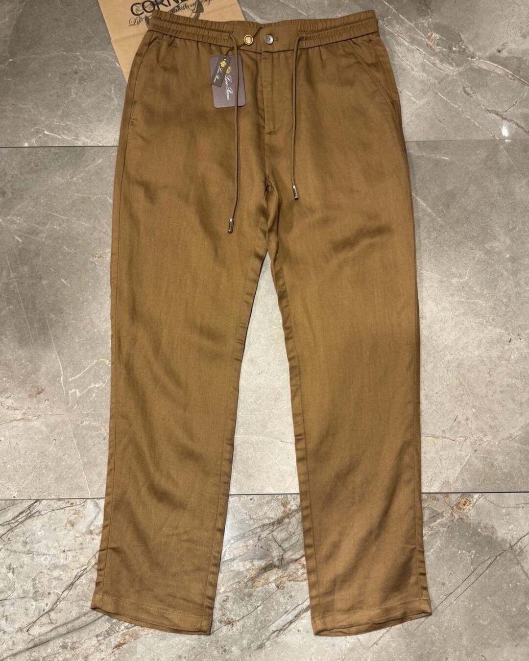 Льняные штаны Loro Piana