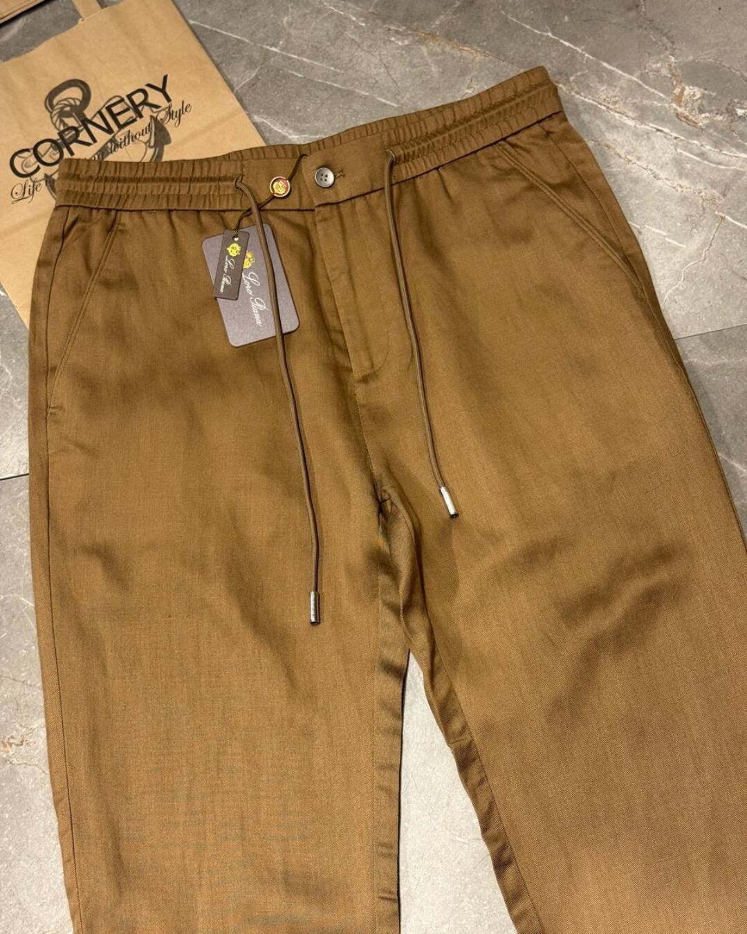 Льняные штаны Loro Piana