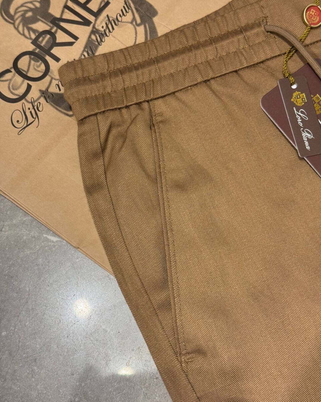 Льняные штаны Loro Piana