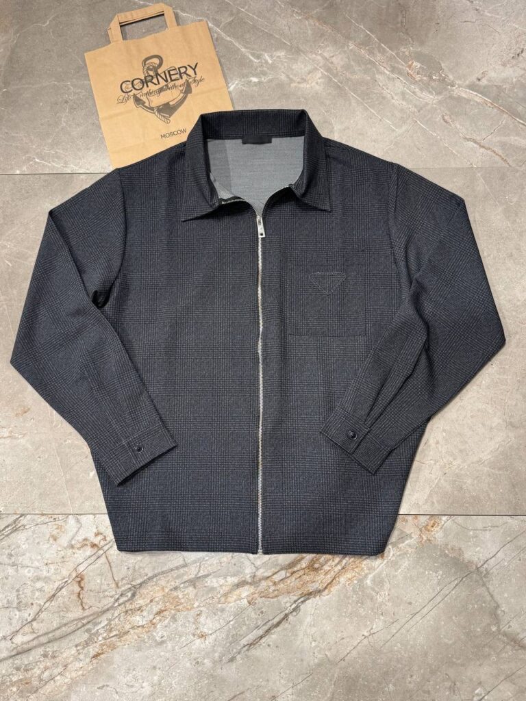 Рубашка на молнии Prada