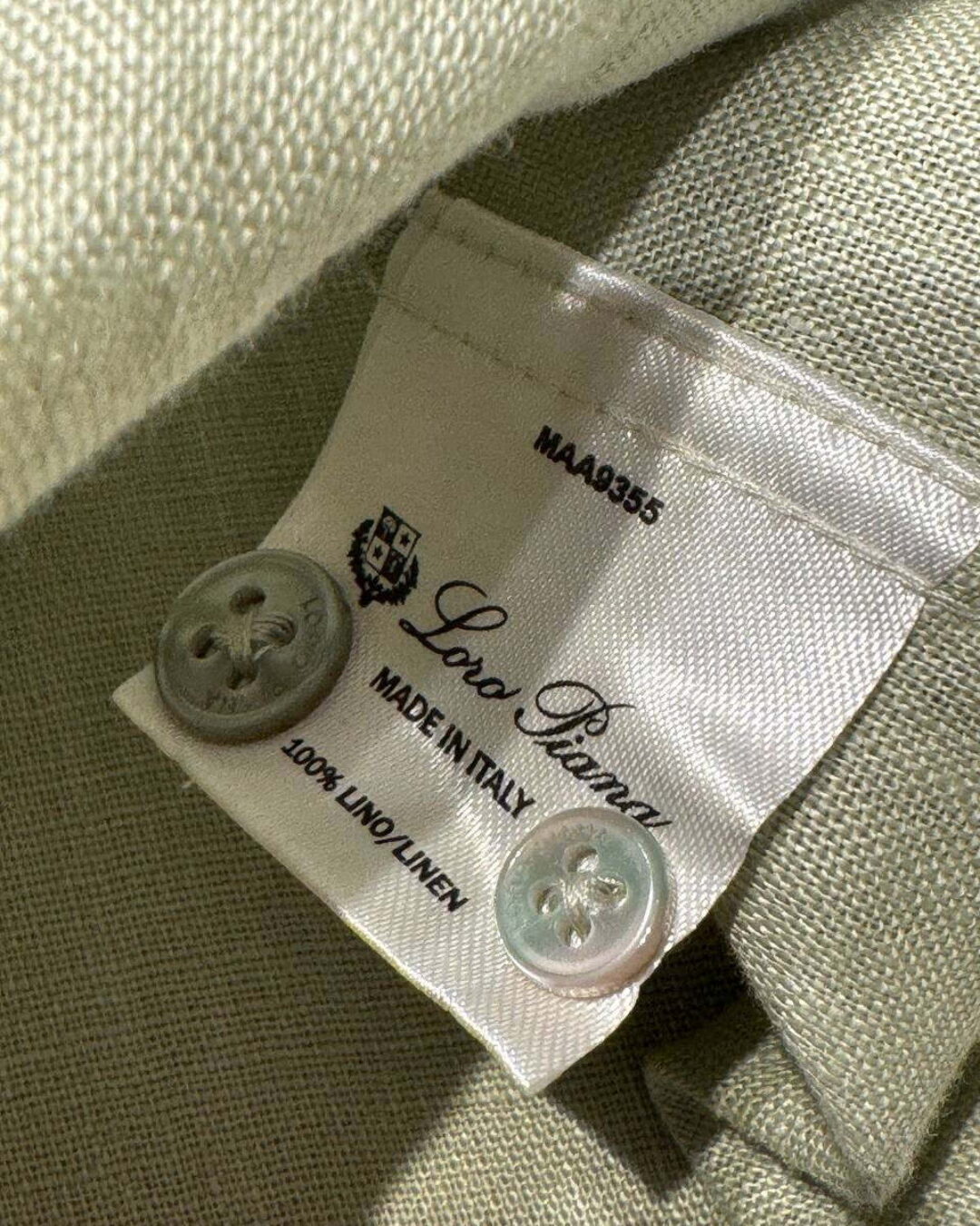 Льняная рубашка Loro Piana