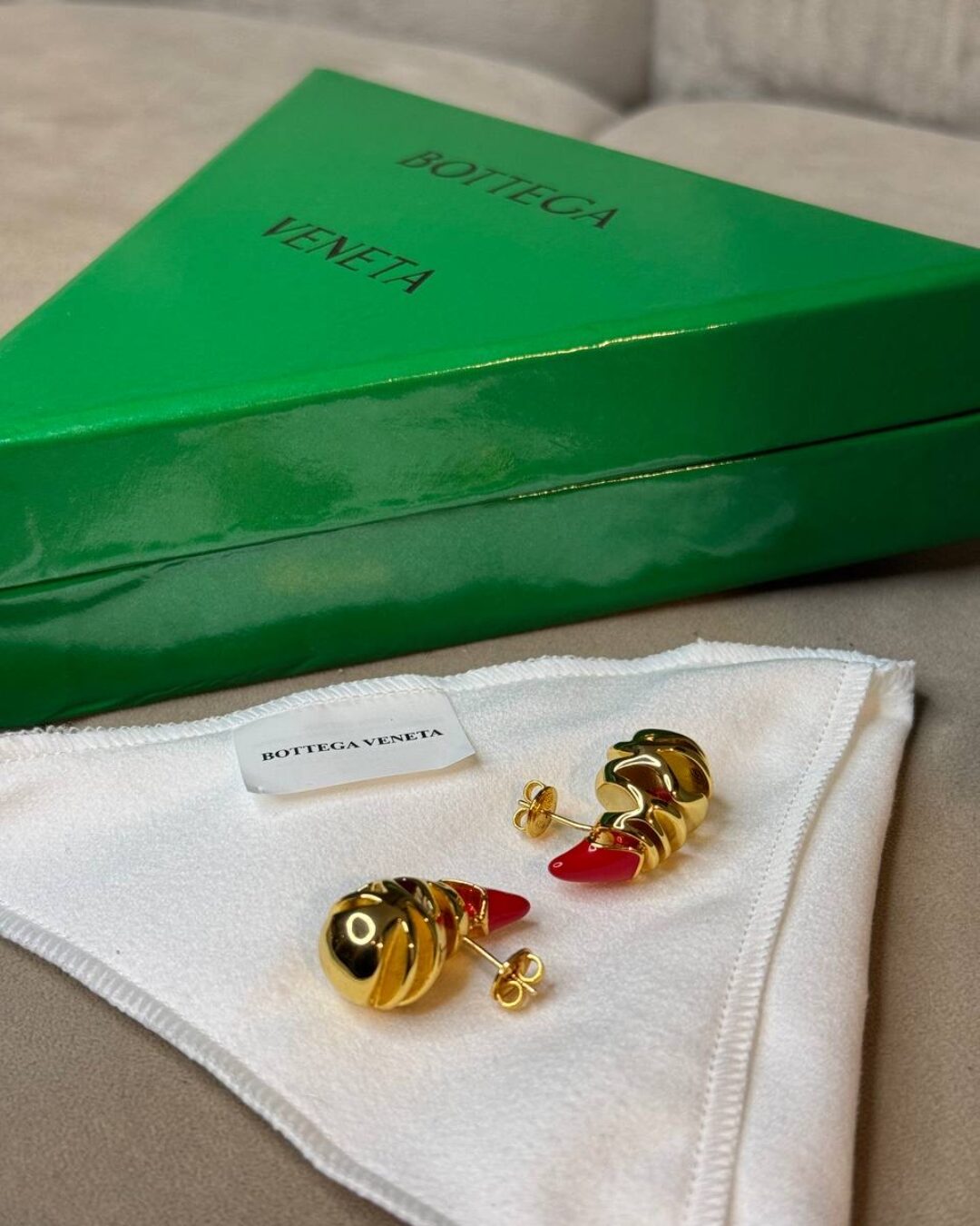 Серьги Bottega Venetta