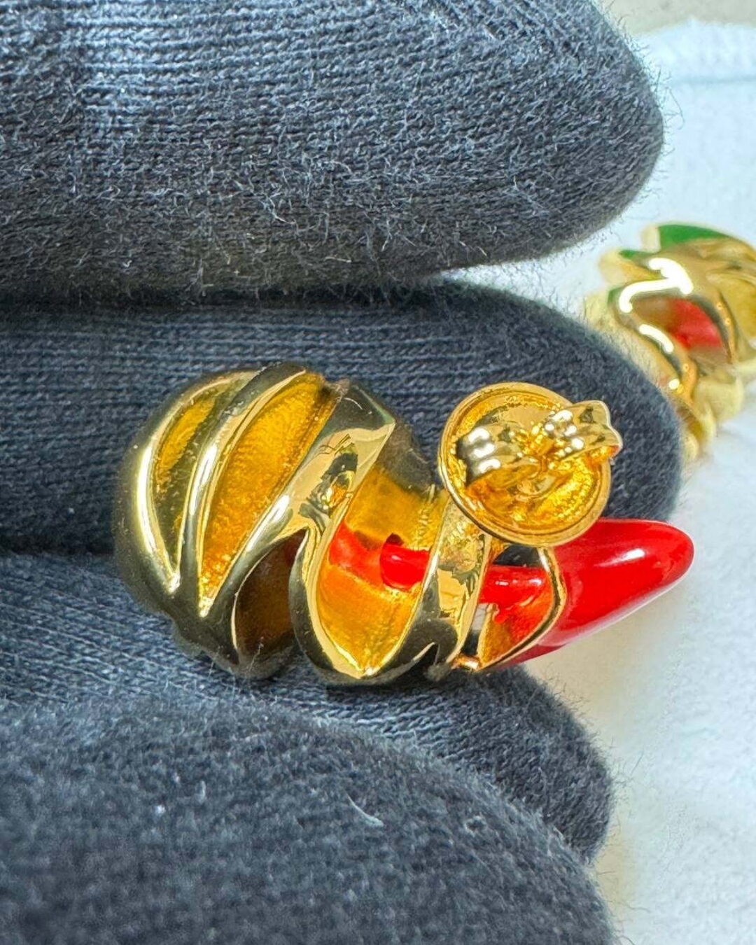 Серьги Bottega Venetta