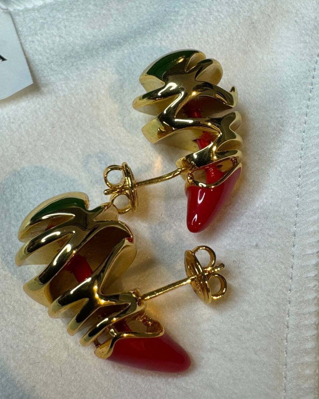 Серьги Bottega Venetta