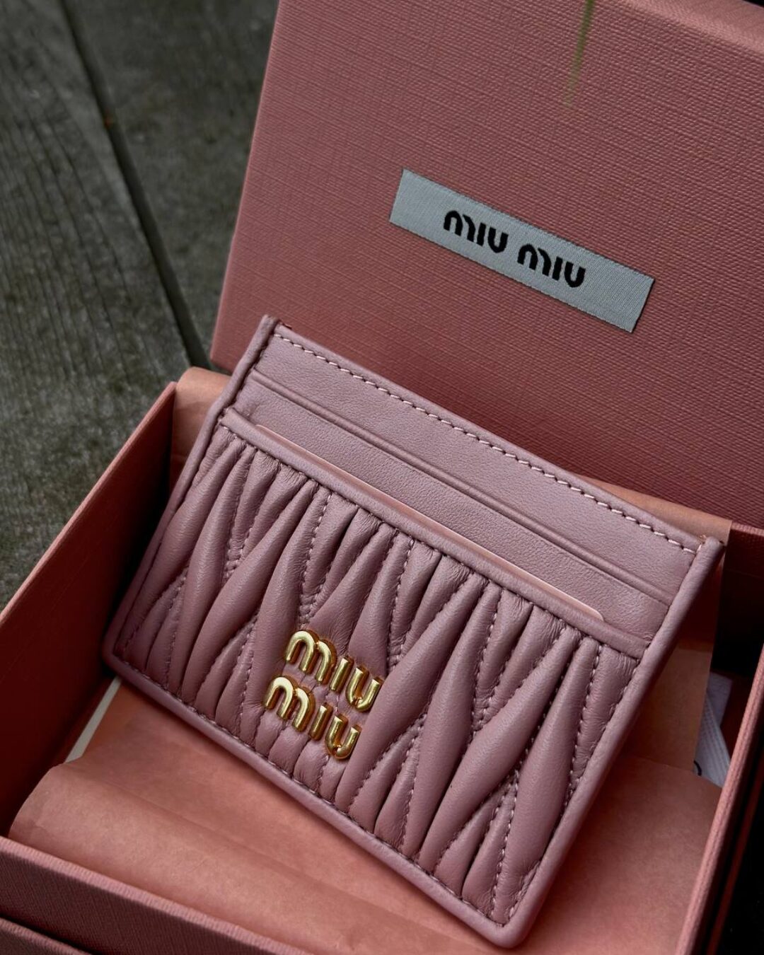 Картхолдер Miu Miu