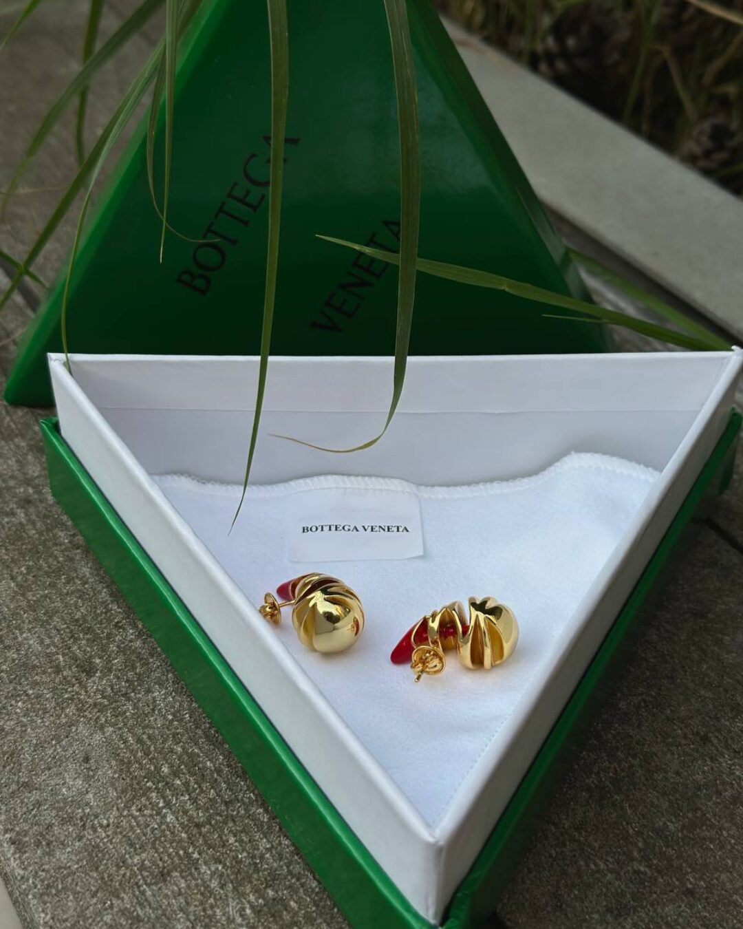 Серьги Bottega Venetta