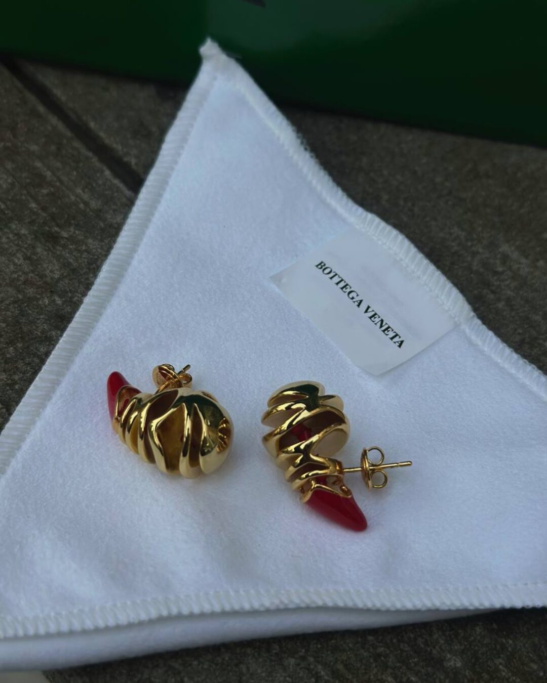 Серьги Bottega Venetta