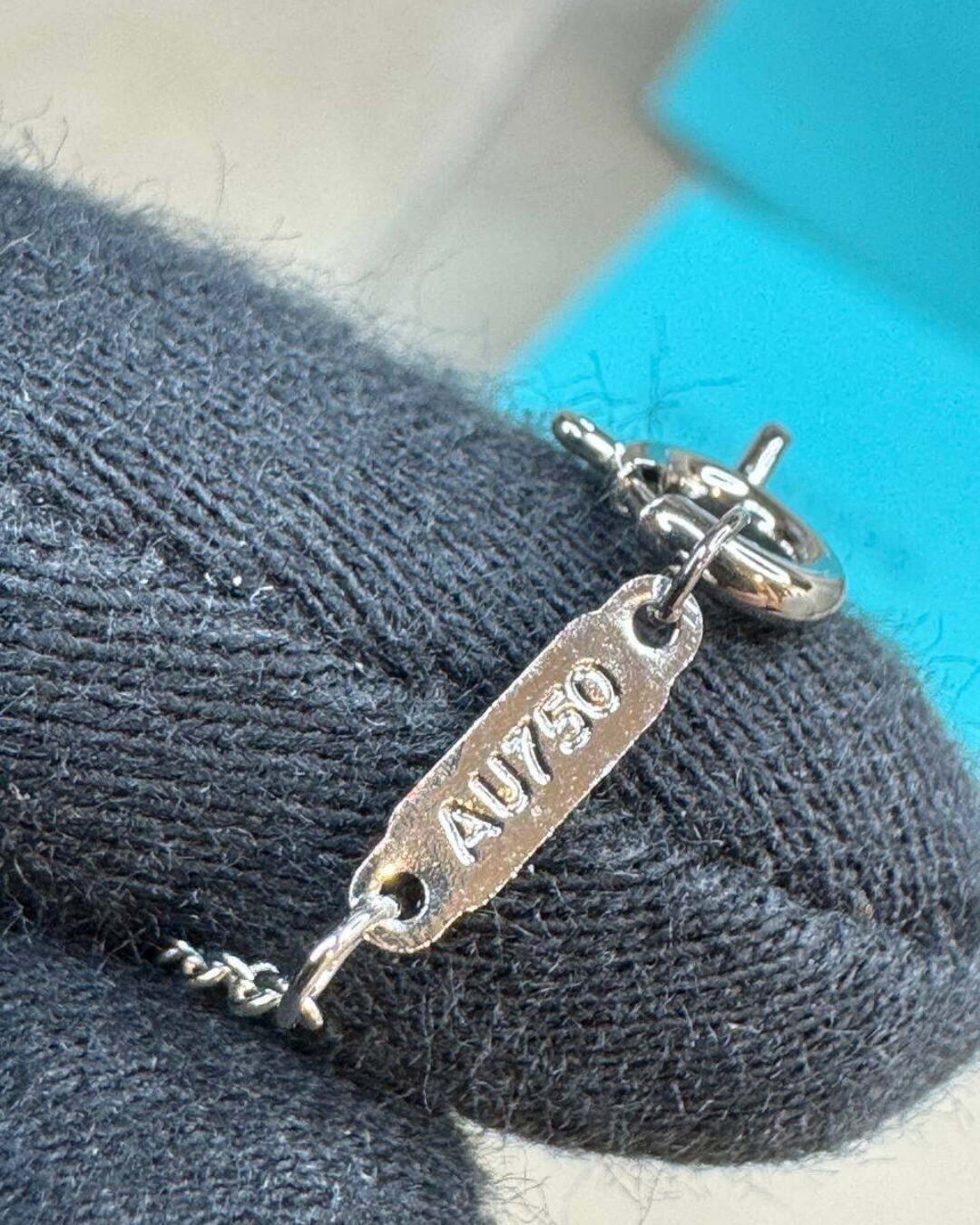Колье Tiffany Cross Pendant