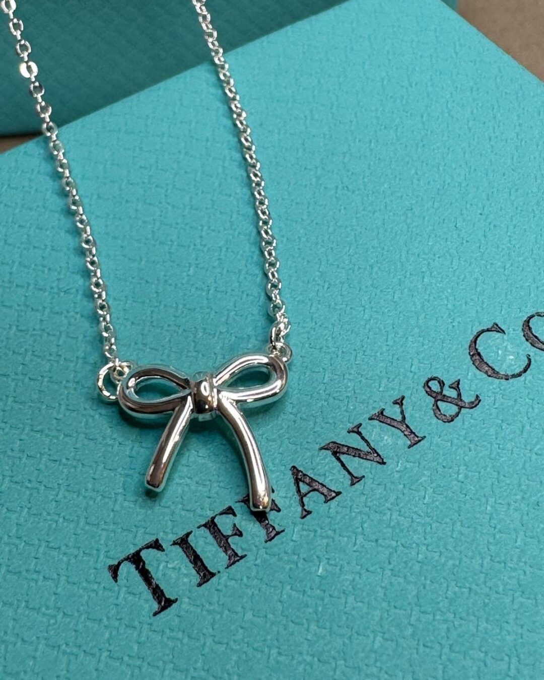 Колье Tiffany Mini Ribbon