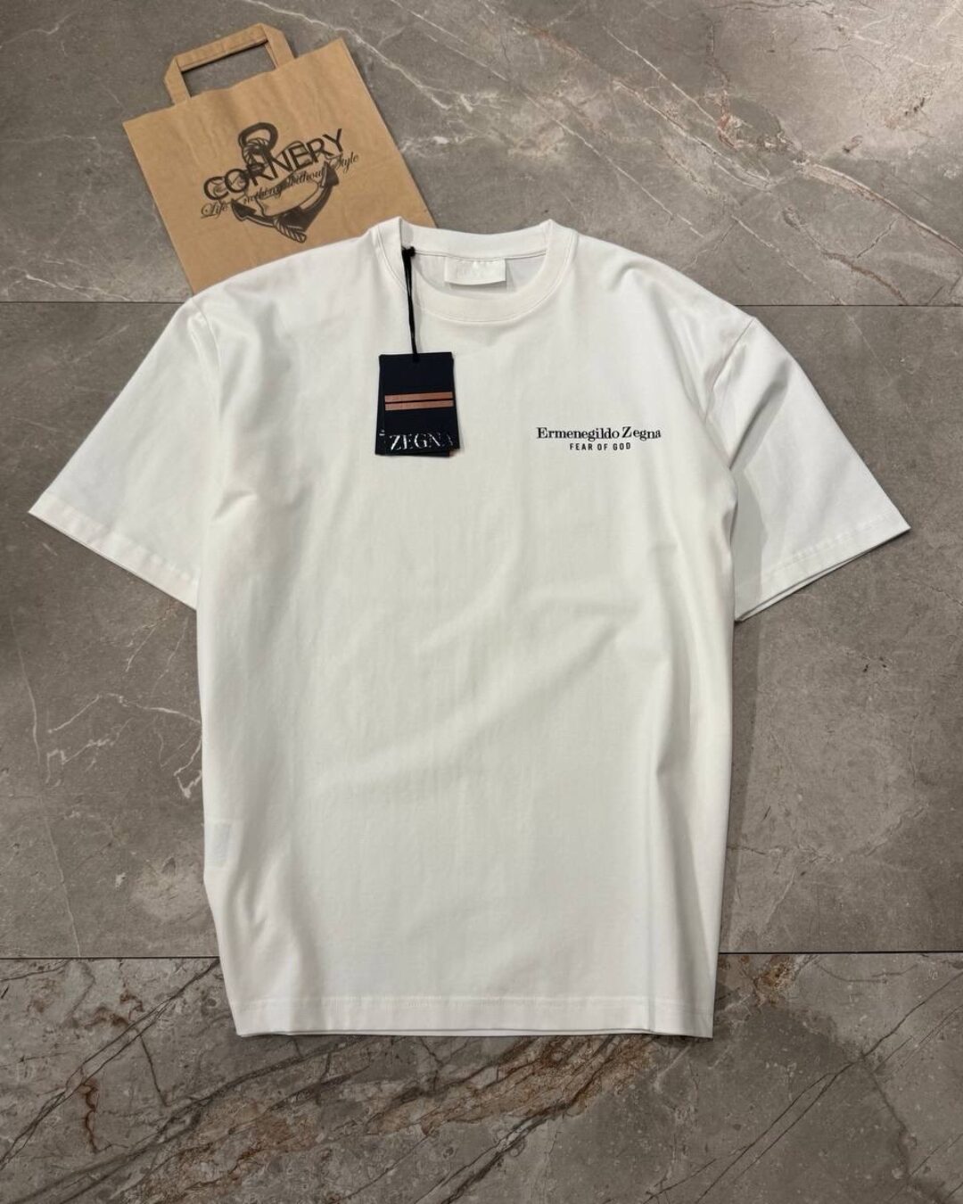 Футболка Zegna x Fear Of God